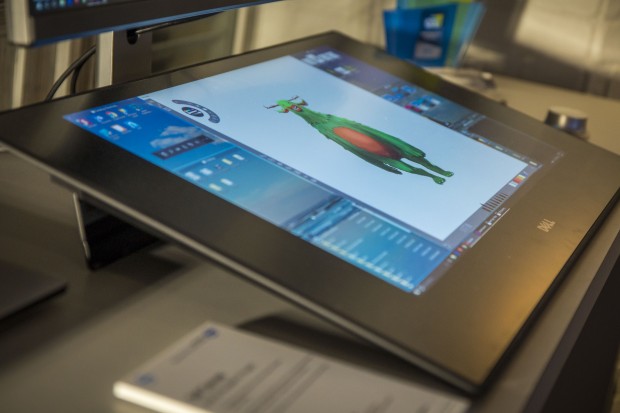 Das Dell Canvas wurde erstmalig auf der CES 2017 vorgestellt. (Bild: Dell)